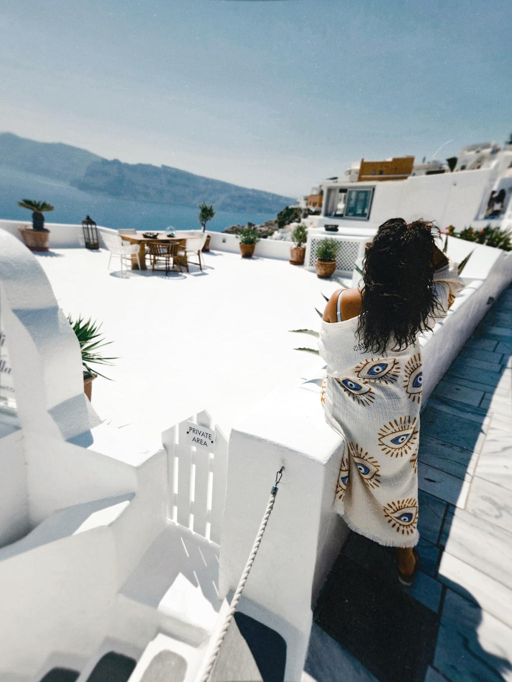 El Yapımı Nazar Kimono | Bohem Festival ve Plaj Örtüsü